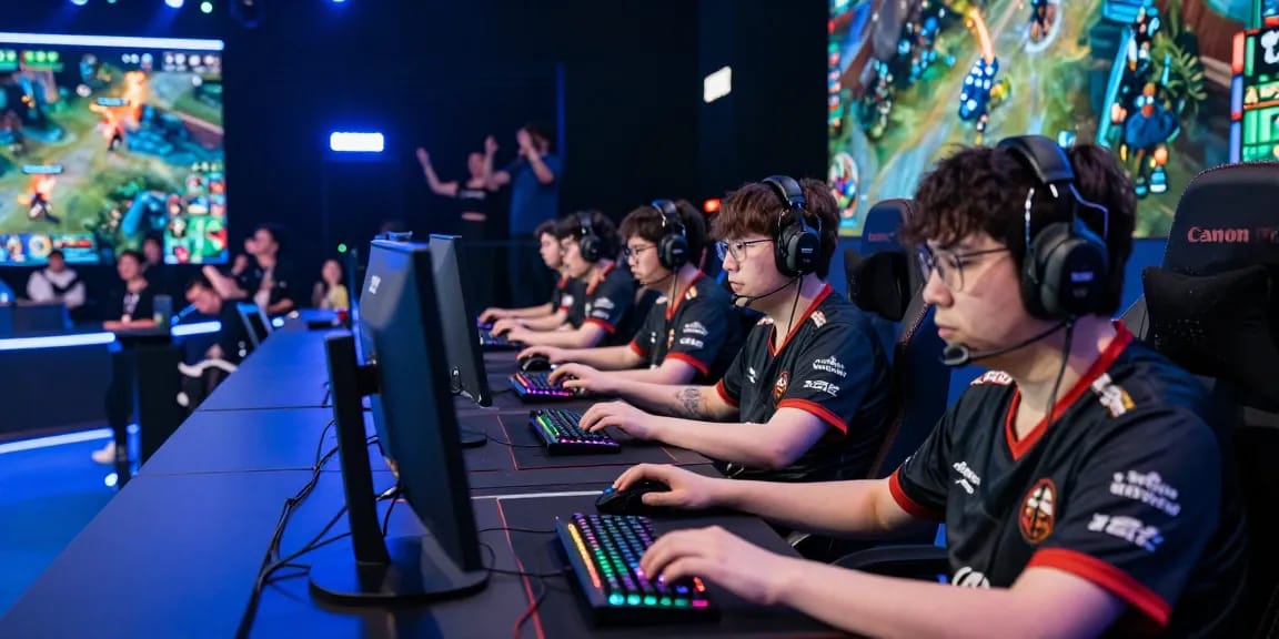 Tim eSports Polo4d berkompetisi dengan monitor dan setup gaming terbaik