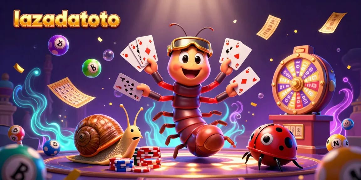 Play at lazadatoto with vibrant lottery scenes and exciting gaming thrills.