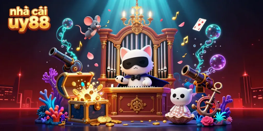 Experience the thrill of nhà cái uy88 with vibrant casino action featuring 3D characters and dynamic game elements.