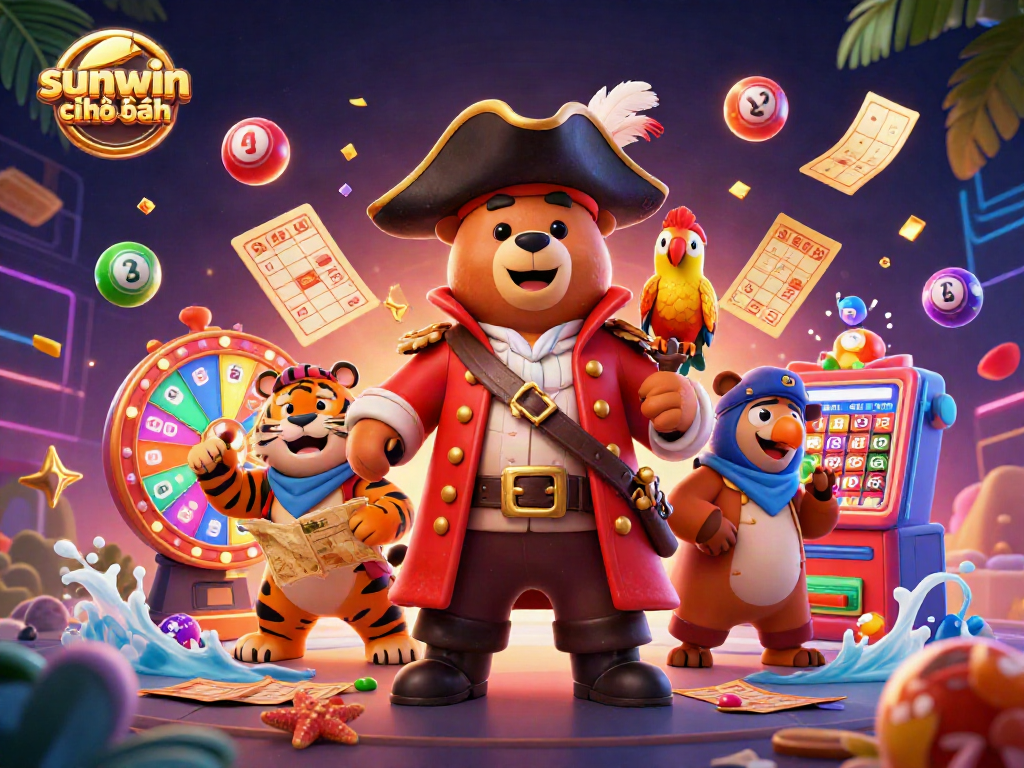 Experience thrilling gameplay at sunwin chính hãng with vibrant lottery and prize elements.