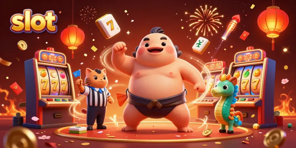 Slot mesin menghibur di kasino bawah laut dengan ikan fugu dan catfish sebagai wasit.