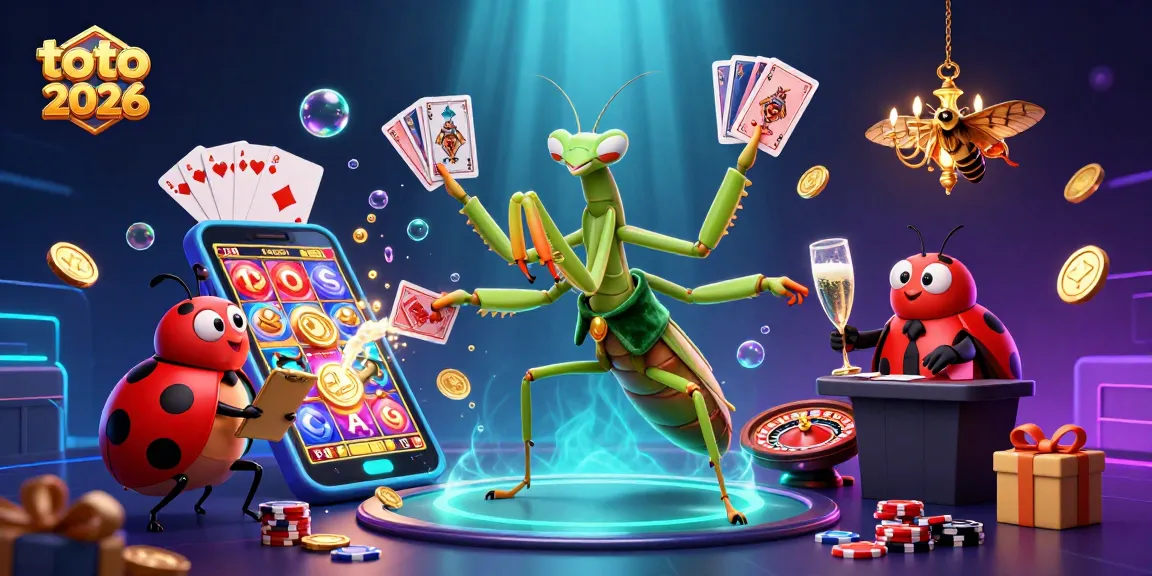 Menangkan jackpot dengan toto 2026 dalam ilustrasi kasino yang menampilkan karakter menarik dan elemen permainan.
