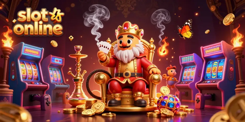 Experience immersive slot online gameplay with vibrant characters and dynamic casino elements.
