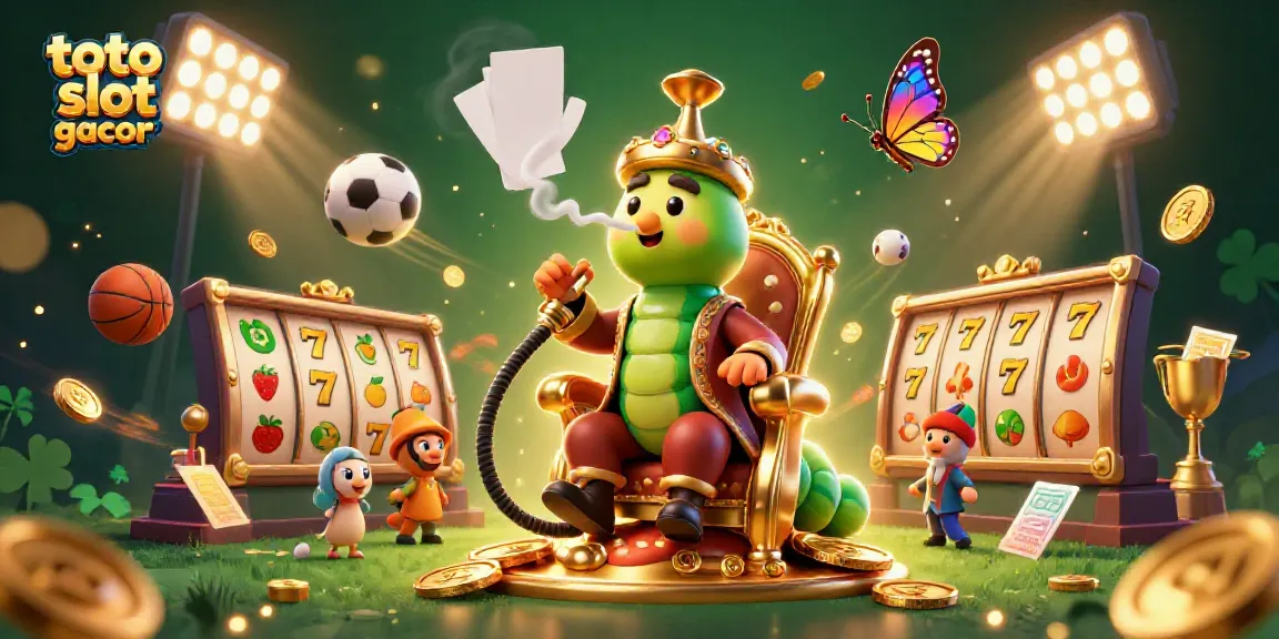 Menangkan jackpot di toto slot gacor dengan simbol buah dan 7 beruntung dalam ilustrasi 3D yang menakjubkan.
