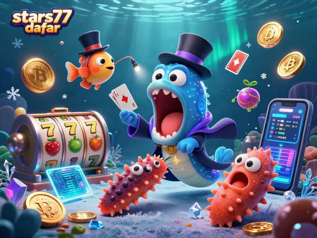 Melakukan taruhan judi di stars77 daftar dengan permainan slot yang menarik dan hadiah besar