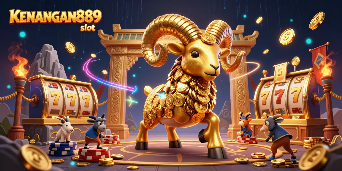 Experience thrilling gameplay with KENANGAN889 slot featuring dynamic golden elements and immersive casino atmosphere.