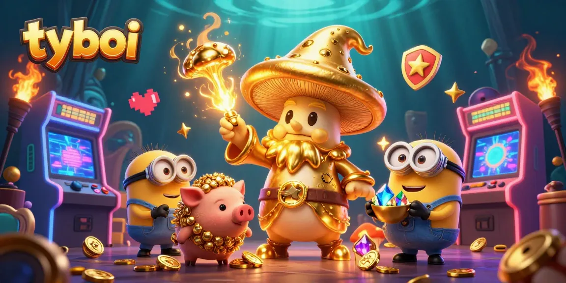 Experience thrilling gameplay at tyboi with golden wizard, treasure-pig, and vibrant casino games.