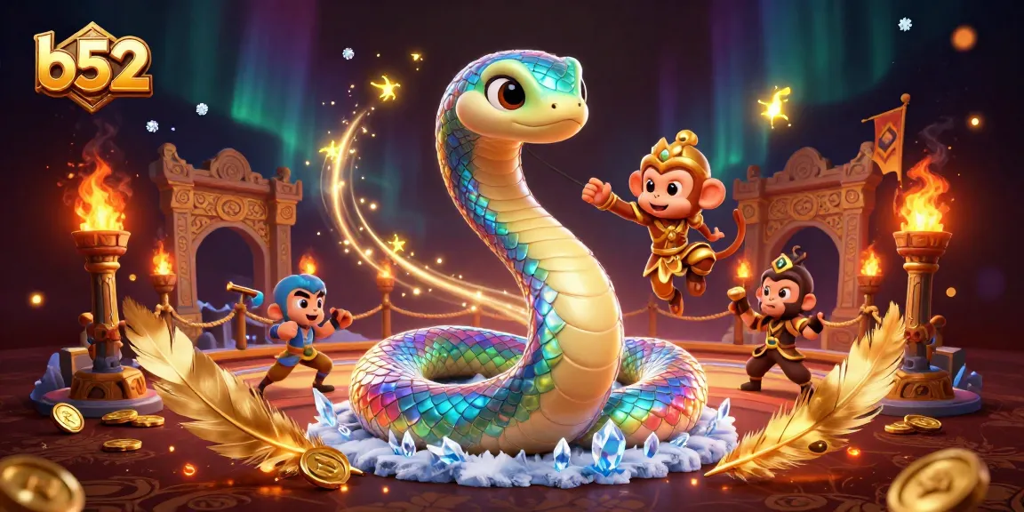 B52 players spin vibrant jackpot reels, collecting shimmering coins in a dynamic casino scene.