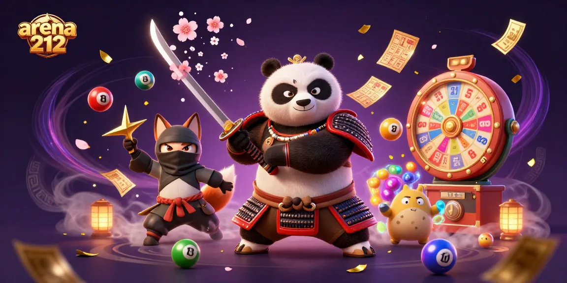 Menangkan jackpot di arena212 dengan samurai panda, ninja fox, dan tanuki dalam aksi beruntun!