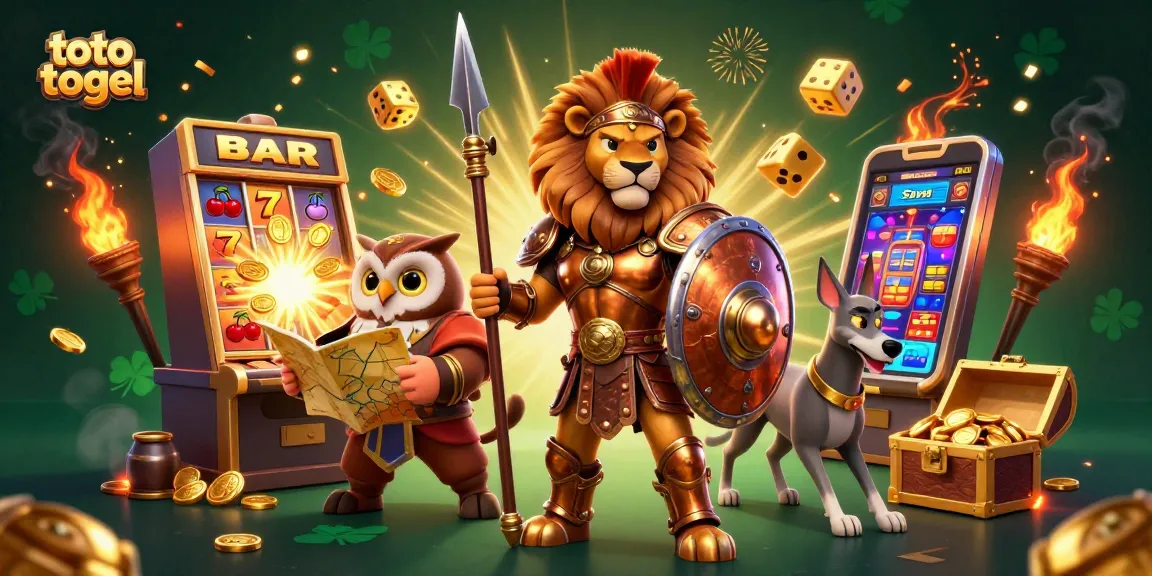 Menggali keberuntungan toto togel dengan slot mega jackpot yang penuh cahaya dan harta berkilau.