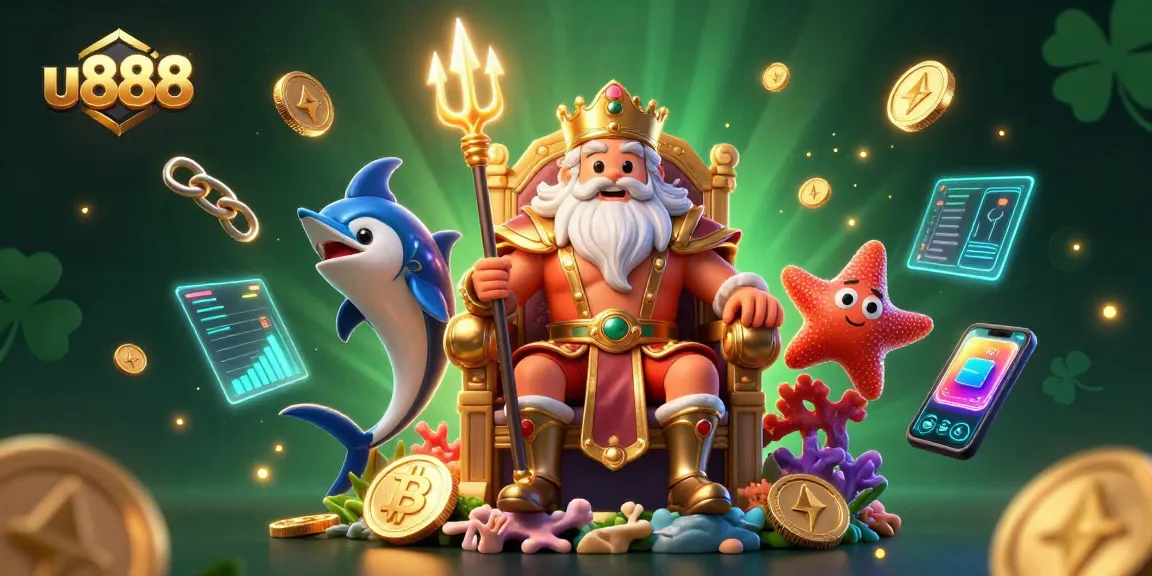 Play engaging casino games at u888 with vibrant characters and exciting elements amid a dazzling backdrop.