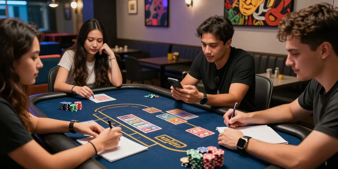 Group enjoying toto togel game in a vibrant lounge setting, highlighting excitement and camaraderie.