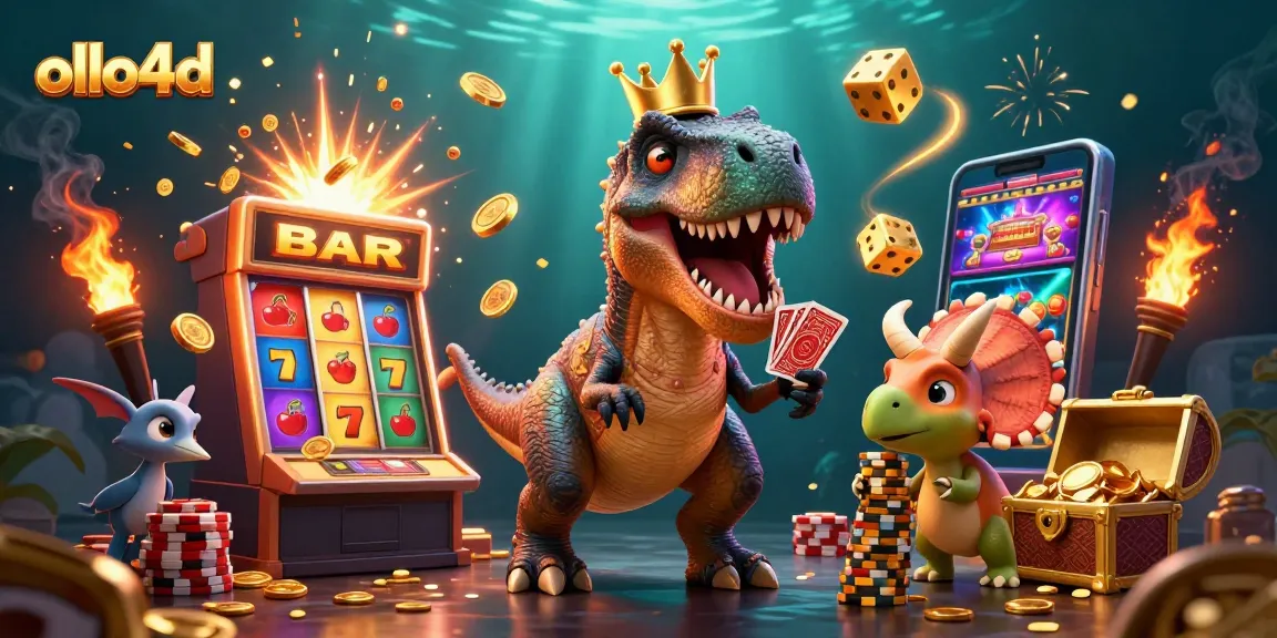 Experience the thrilling jackpot moments with ollo4d in this dazzling casino scene filled with excitement and vibrant visuals.