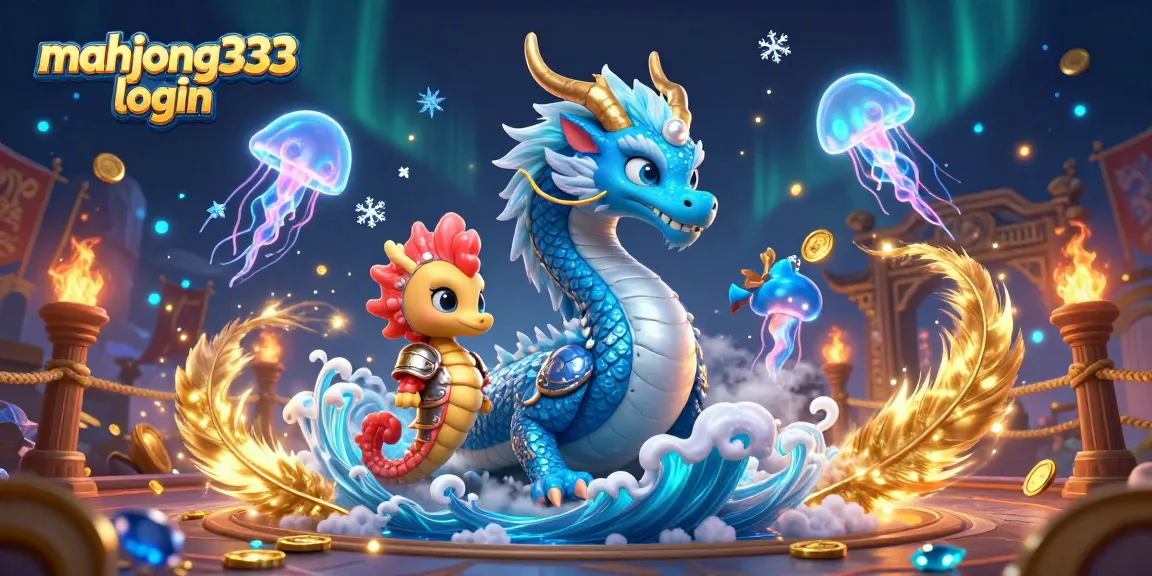 Experience the excitement of mahjong333 login with spectacular casino elements in a vibrant underwater scene.