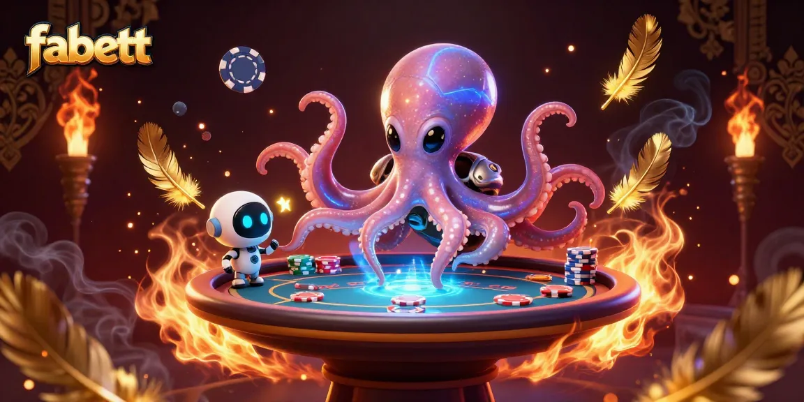 fabett offers an exciting poker scene featuring alien characters and dynamic gaming elements.