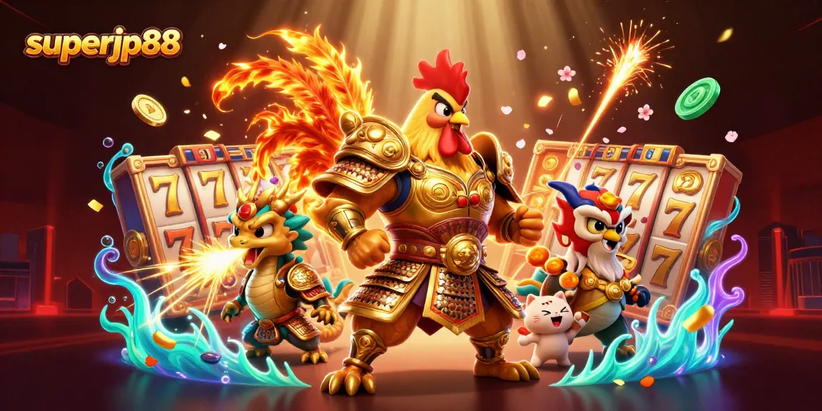 Experience exciting gameplay at superjp88 with dynamic slot reels and fiery elements