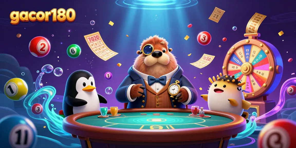 Gacor180: Menangkan permainan kasino di bawah laut dengan walrus dan penguin dealer.