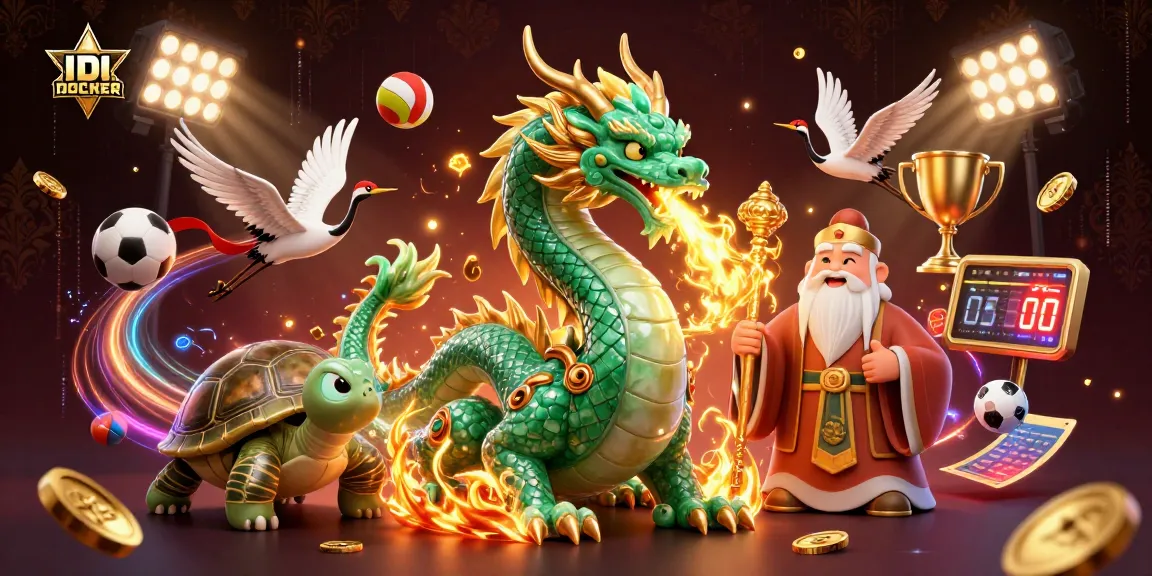 Experience exciting betting action with IDCJOKER's vibrant 3D scene filled with sports elements and dynamic characters.