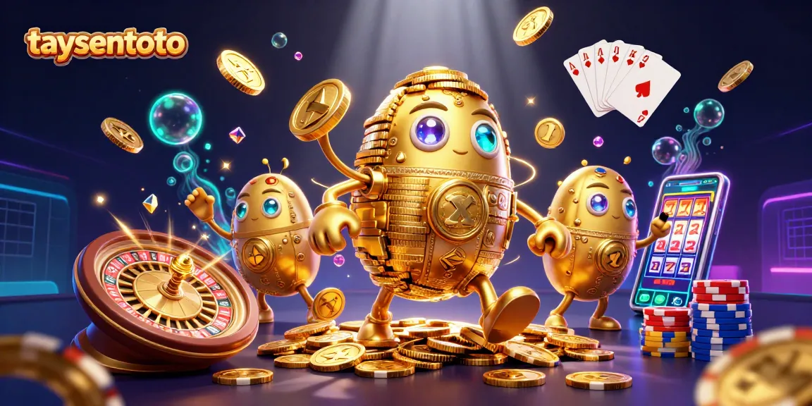 Rasakan pengalaman bermain yang seru bersama taysentoto, dengan golem emas dan simbol mesin slot yang memukau.