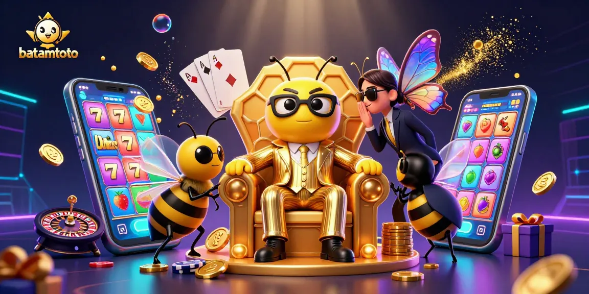 Batamtoto menghidupkan kasino dengan ilustrasi 3D yang penuh warna dan karakter lucu.