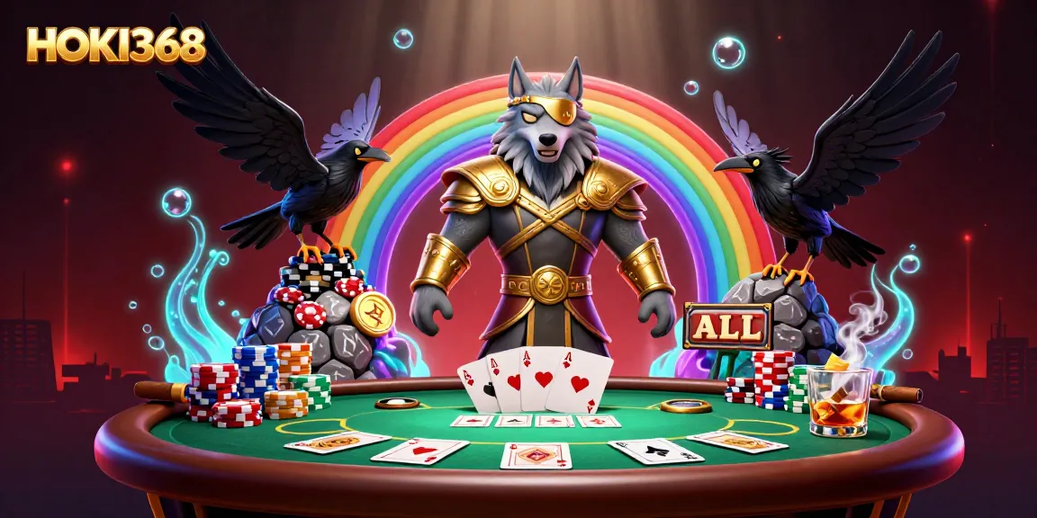 Experience thrilling gameplay at HOKI368 with stunning casino visuals and engaging elements.