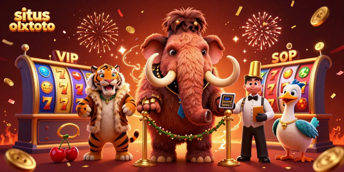 Menghadirkan situs olxtoto, pengunjung VIP di kasino bersama bouncer mammoth dan doorman dodo.